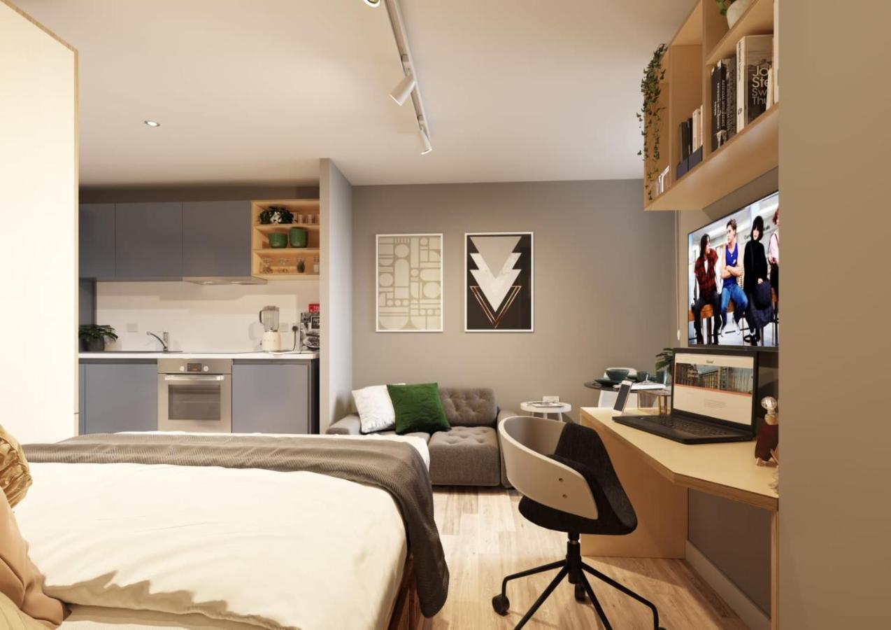 Sleek Studios, Apartments And Private Bedrooms At Silk Mill Close To Edinburgh Old Town 外观 照片